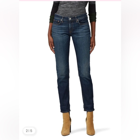 rag & bone Denim - Rag And Bone Dre Low Rise Slim Fit Boyfriend Jeans